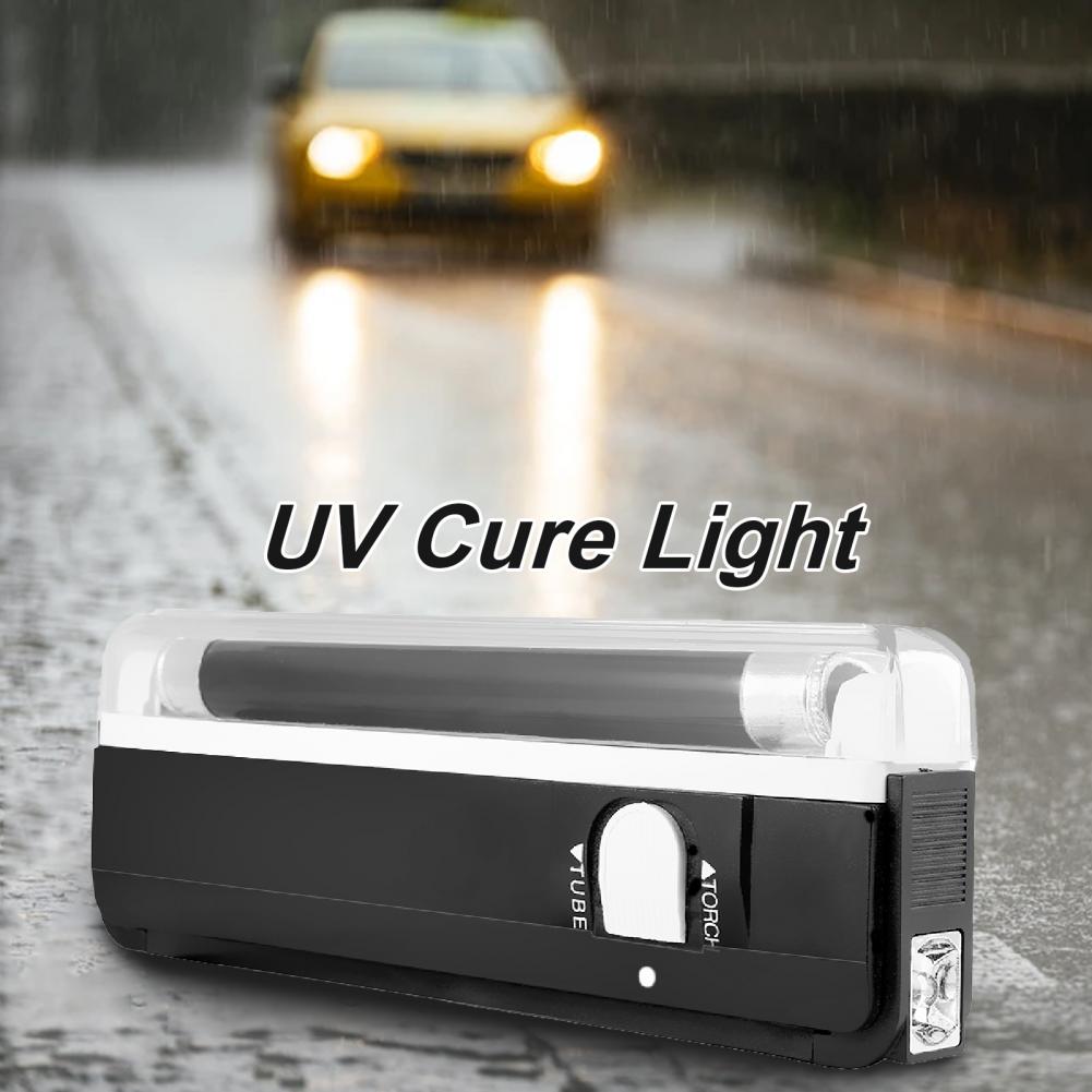 Resin Curing Light Easy to Use Multifunctional Compact Windshield Repair UV Curing Light for Car