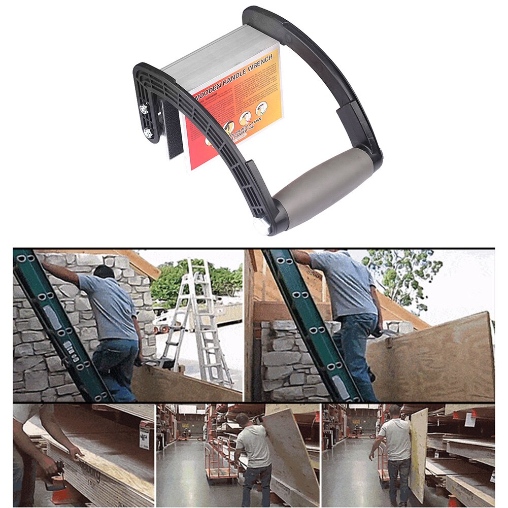 Plywood Panel Carrier Handy Gripper Wood Board Lifter Wood Handling Wrench Plate Handling Tools Labor-saving Wrench Tool