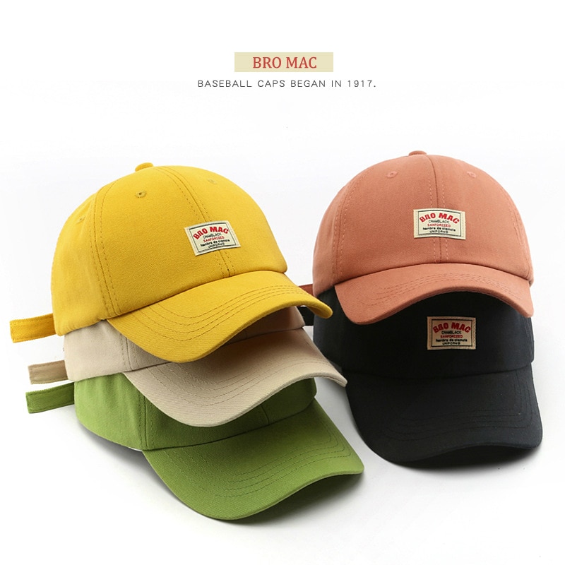 SLECKTON Cotton Baseball Cap for Men and Women Boys Girls Snapback Hat Summer Visors Cap Casual Peaked Cap Unisex Gorras