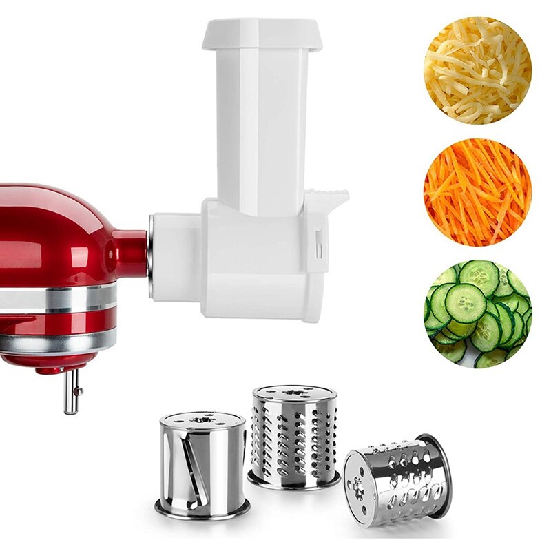 Groentesnijder Shredder Kaas Rasp Voor Kitchenaid Mixer Attachment Snijden Versnipperen Accessoires