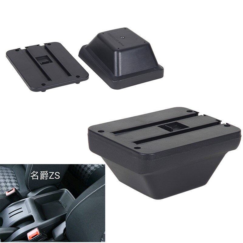 For MG ZS Armrest box: Black base only