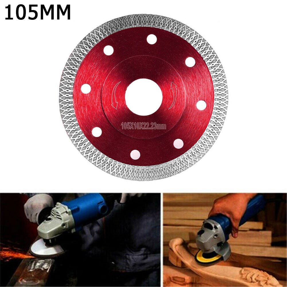 105mm Diamond Saw Blades Diamond Cutting Disc -pressed blade Porcelain Tile Turbo Ultra-Thin Household Tool Parts
