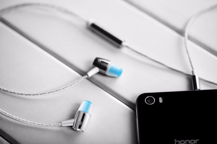 Ursprünglicher Huawei Honor AM12 Motor Kopfhörer mit Mic In-ohr kopfhörer für Smartphones