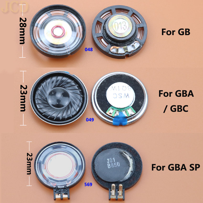 JCD 1pcs For GameBoy Color Advance Replacement LoudSpeaker For GBA SP GBC GB GBP Loud Speaker