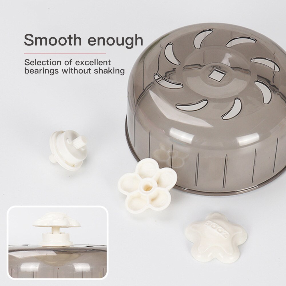 Plastik hamster hjul legetøj kæledyr marsvin hamster hjul løb sport rundt hjul hamster trænings hjul til dyr kæledyr legetøj