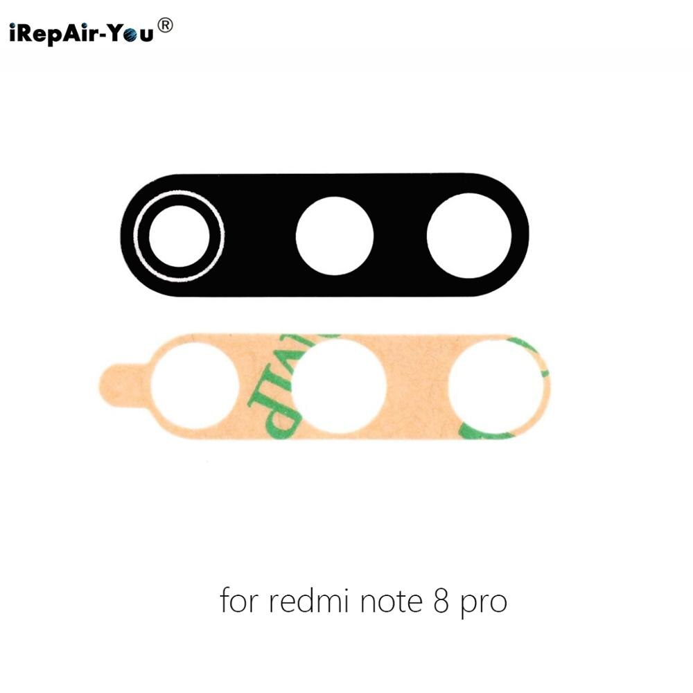 5PCS Replacement For Xiaomi Mi Note 10 CC9 Pro Redmi Note 8 8T 9 Pro 9S Back Rear Camera Glass Lens Cover + Adhesive