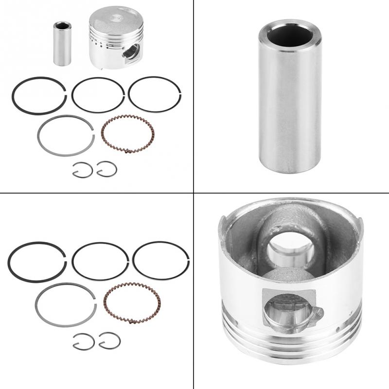 39mm Motorcycle Piston Rings Kit Assembly for GY6 50CC Horizontal Engine Scooter Moped Motorcycle Piston Car Accessories