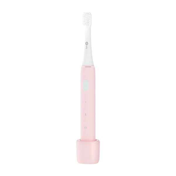 Youpin ultrasonic  p60 elektrisk tandbørste voksenblegning vandtæt usb induktion opladning ultra lang standby rejse tandbørste: Lyserød