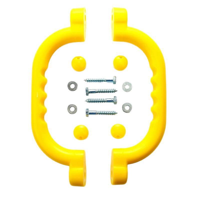 Sicherheit Rutschfeste Haltegriffe Montage Hardware- Bausätze für freundlicher freundlicher Spielplatz Klettergerüst Schaukel Spielzeug Zubehör: B