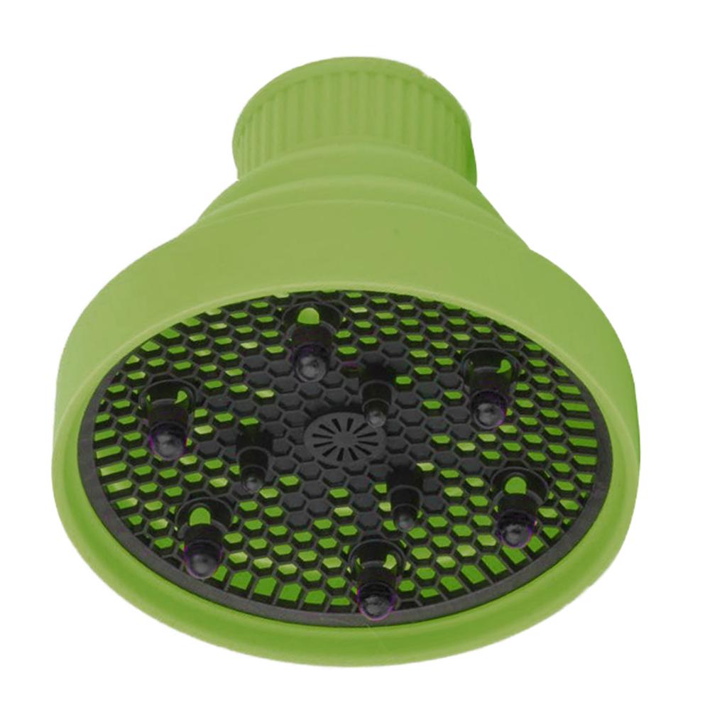 Universele opvouwbare diffuser siliconen opvouwbare blaaskap salon föhn opzetstuk voor 4-5cm mondstukken
