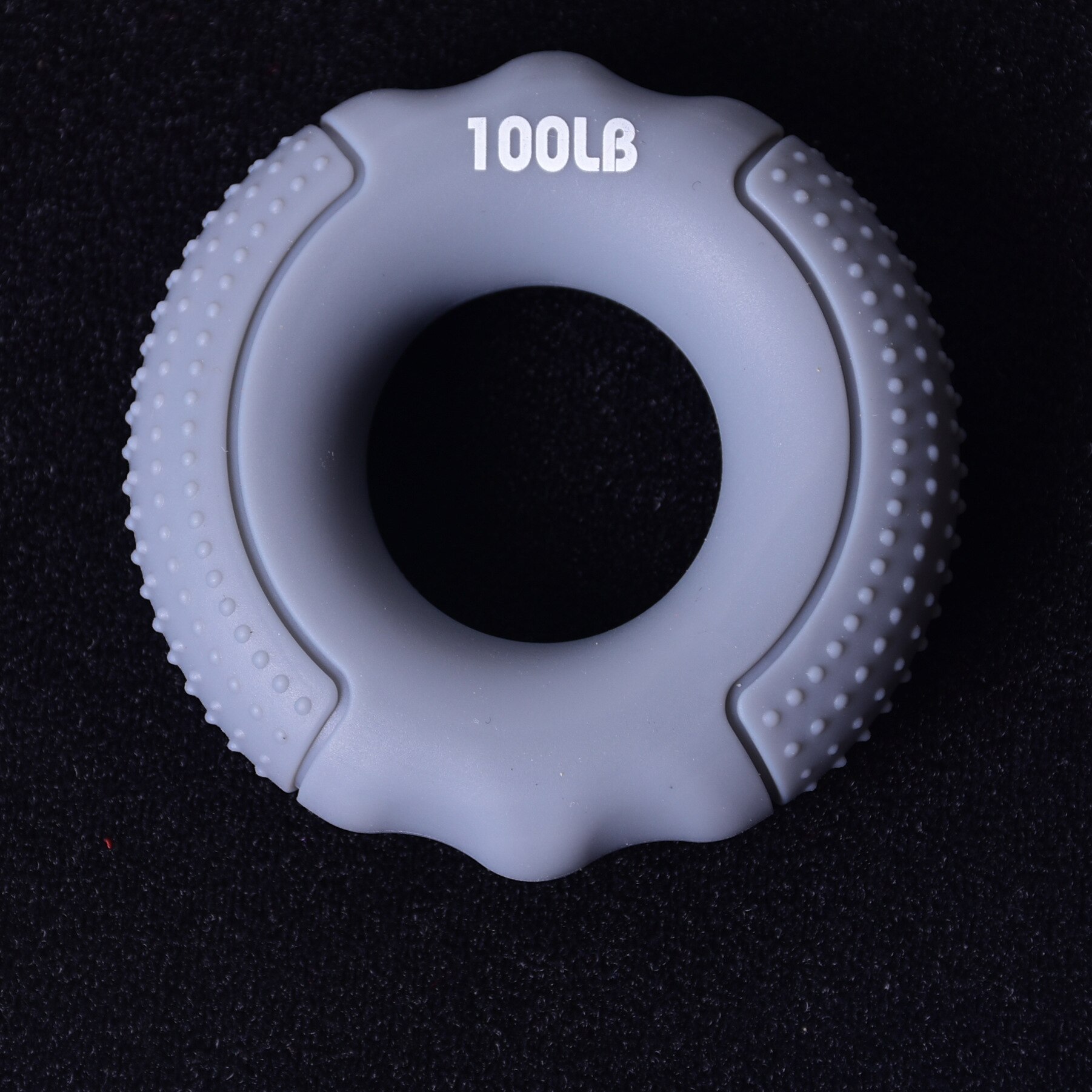 Strength Hand Gripper Grip Silicone Ring Hand Resistance Band Finger Stretcher-Exercise Forearm Wrist Training Carpal Expander: Brown