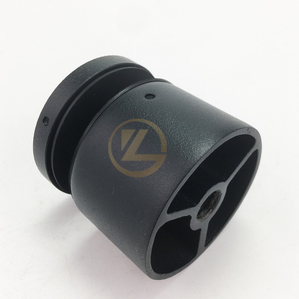 YL factory price balcony glass bracket standoff black