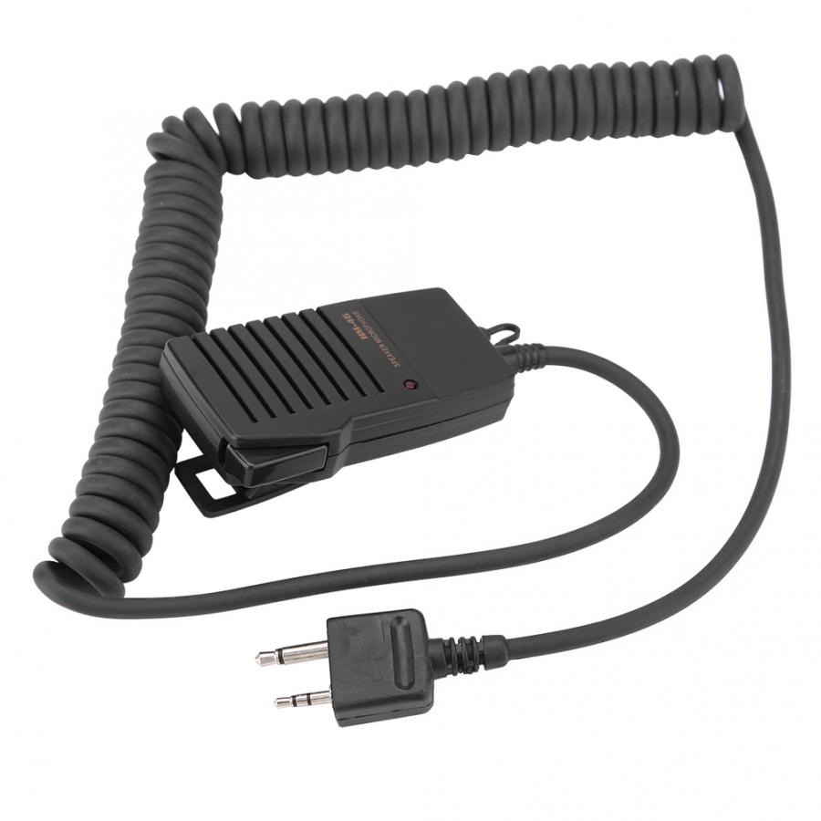 HM-46 Handheld Speaker Micphone for ICOM IC-V8 V82 V85 IC-T2H T8A 2AT E90 W32A Radios studio microphone