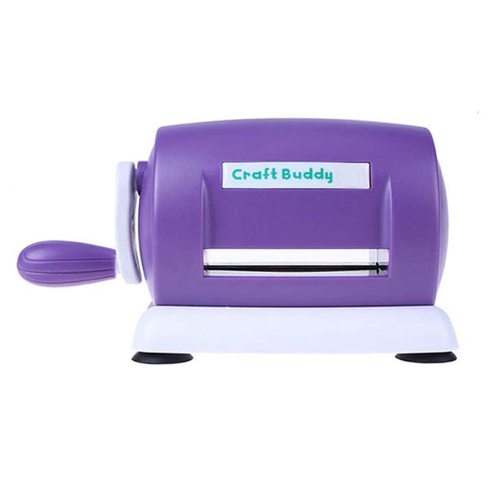 Die Cutting Machine Card Cutter Embossing Scrapbooking Machine Cutting DIY Tools Home DIY Scrapbooking Paper Cutter Card Tool: Purple