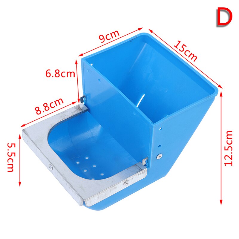 1PC Rabbit Feed Box Hopper Rabbit Cage Rabbit Anti Pickling Feed Trough rabbits Feeders food box Farm: D