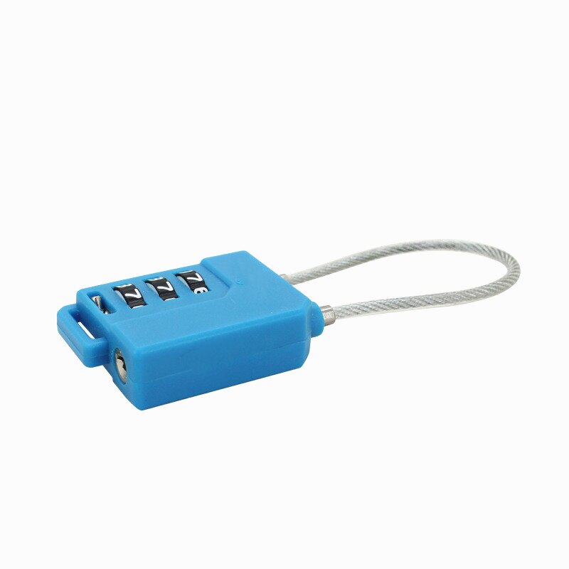 Mini 3 Dial Digit Number Code Resettable Security Password Combination Security Travel Safe Lock For Padlock Luggage Lock Of Gym: 1PCS