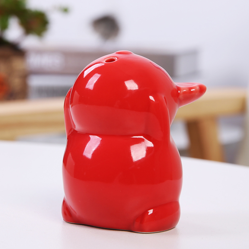 Personality Fire Hydrant Ceramic Simple Toothpick Box Living Room Home Desktop Cute Toothpick Holder Hotel Decoration: D