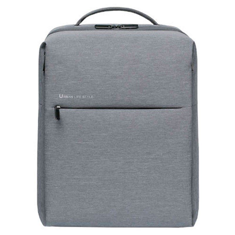 MOCHILA XIAOMI MI CITY BACKPACK 2 GRIS CLARO - PARA PORTÁTILES HASTA 15.6'/39.6CM - CAPACIDAD 17L - BOLSILLO FRONTAL - POLIESTER