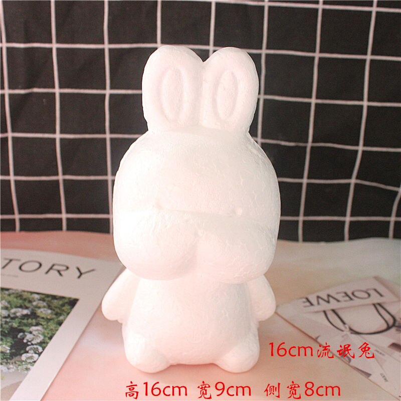 Modélisation animaux forme blanc polystyrène mousse boules styromousse artisanat pour bricolage de noël fournitures de fête de mariage décoration