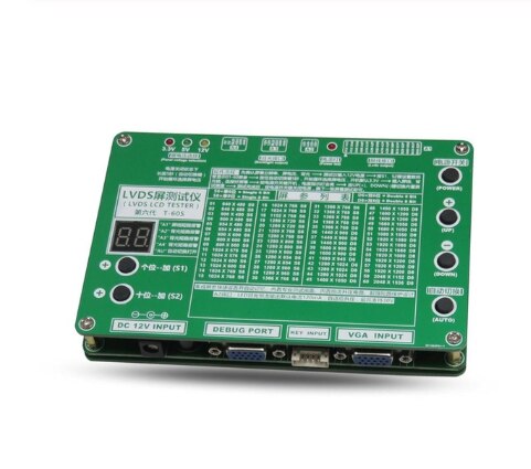TKDMR Panel Test Tool LED LCD Screen Tester for TV/Computer/Laptop Repair Inverter Built-in 55 Kinds Program: One Test-US