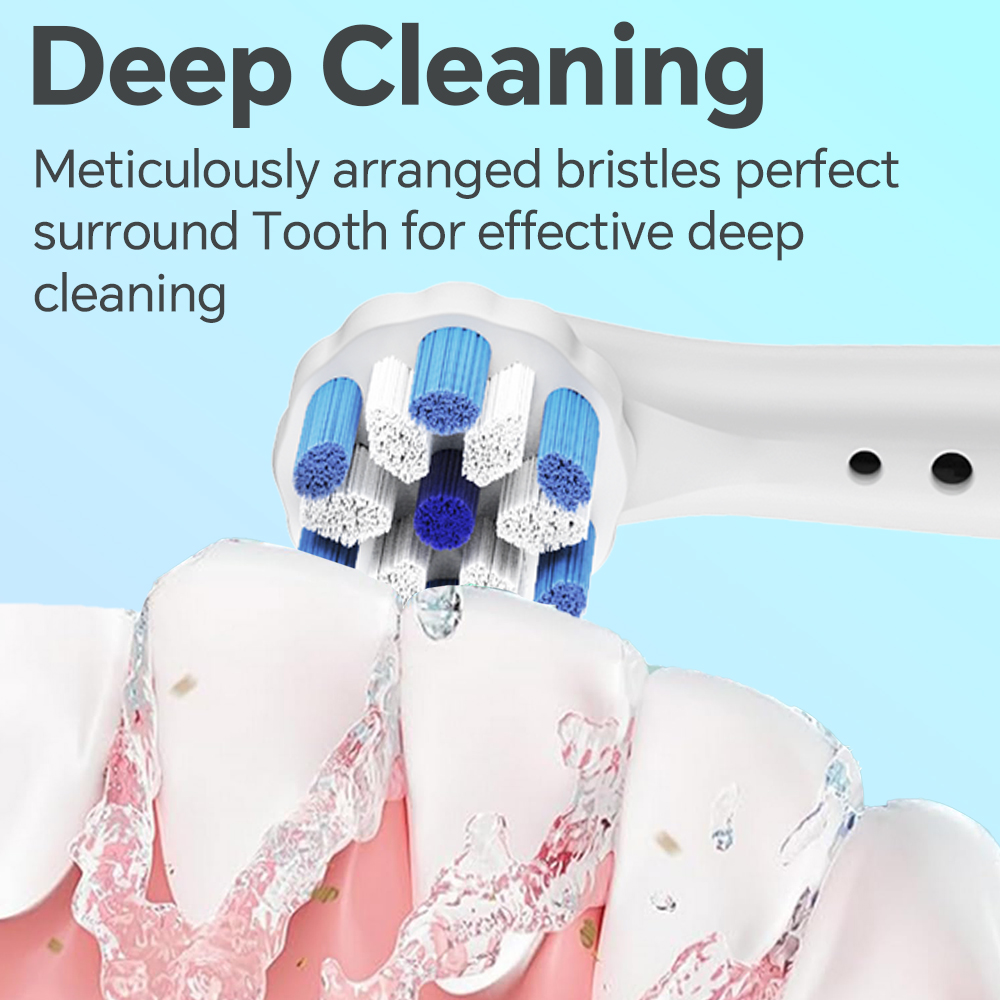 Têtes de brosse à dents de rechange iO compatibles avec la brosse à dents électrique Oral B iO, tête de brosse pour tous les modèles de brosses à dents électriques iO