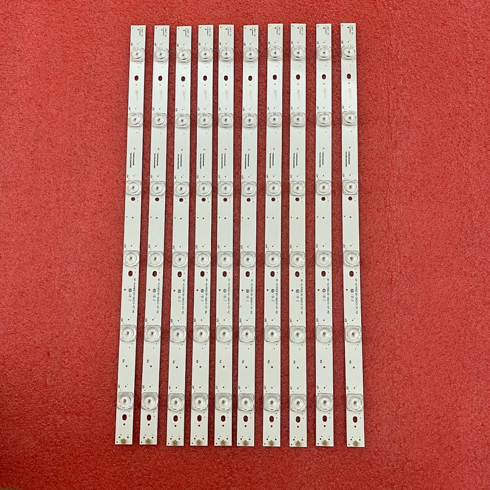 10 PCS/set 6LED 493mm LED backlight strip for LC-49CUGB362KS 49CUF8462ES LC-49CUF8372ES LC-49CUF8472ES RF-AJ490E30-0601S-07 A0