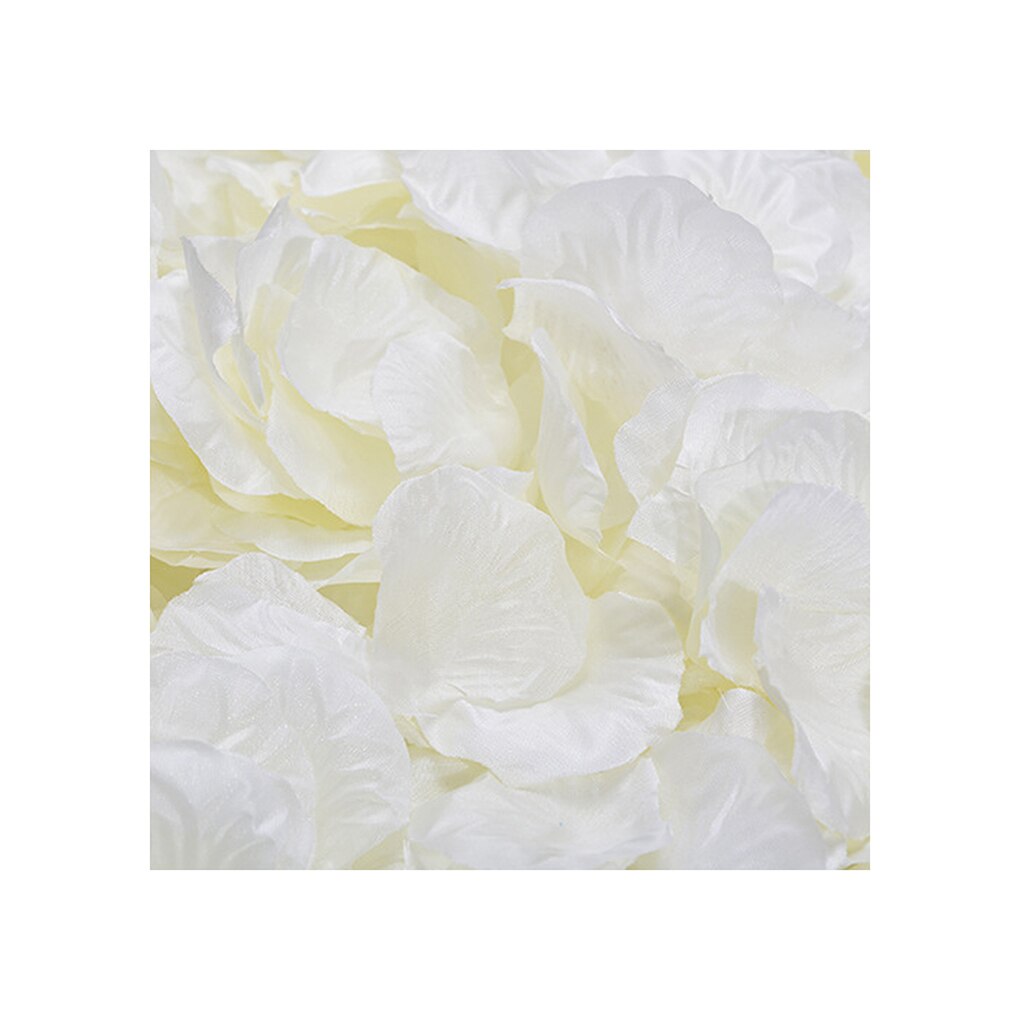 100 stk silkebløde kunstige rosenblade farverige bryllup romantisk silke rose blomst til bryllup dekoration forsyninger: Nr. .3