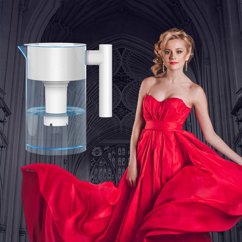 3.5L Carbon Alkaline Water Filter Ketel Water Pitcher Lonizer Keuken Zuiveren Outdoor Huishoudelijke Activated Ketel