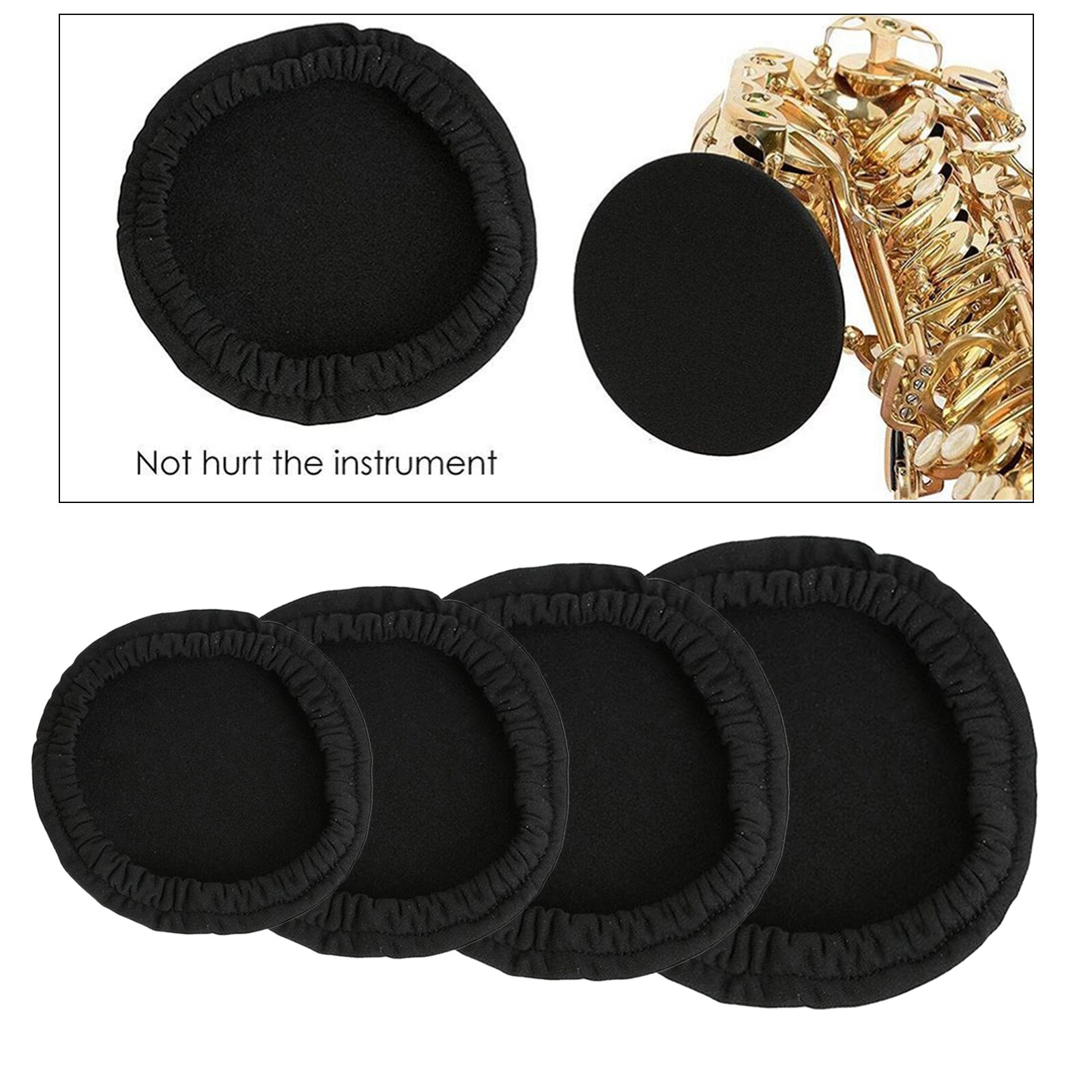Soft Trumpet Alto Tenor Soprano Sax Clarinet Bell Cover Dust Cover Accessory Instrument Bell Cover