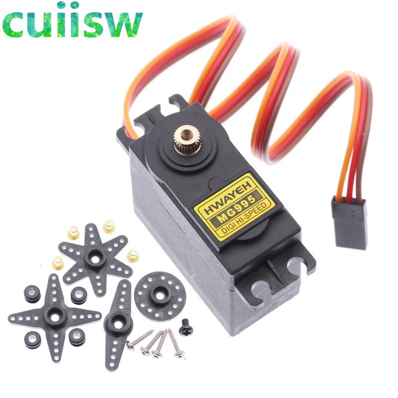MG996R Servo Digitale MG995 MG996 Servo Metal Gear voor Futaba JR Auto RC Helikopter Boot Voor Arduino UNO Diy