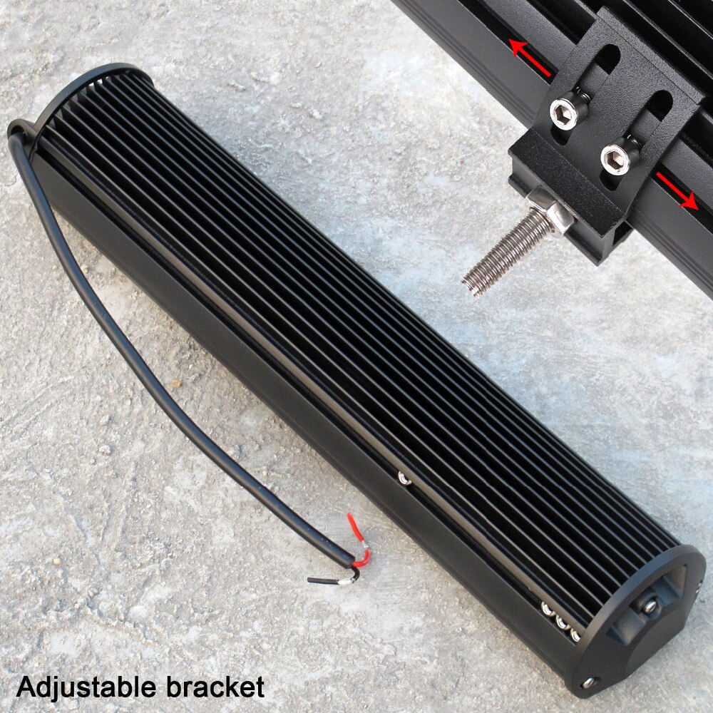 4" 7" 12" 20 Inch Led Bar Light For RC Car 4x4 Off road 4WD Truck ATV 12V 24V Trailer Motorcycle Combo Offroad Work Barra Lights