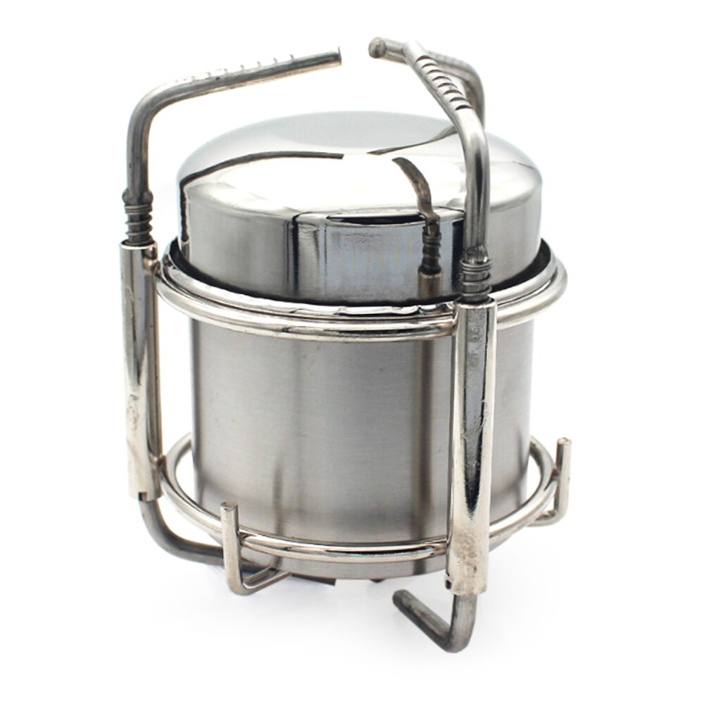 Camping Picnic Stove Alcohol Stove Camping Furnace Outdoor Stainless Steel Liquid Alcohol Stove Portable Liquid Burner