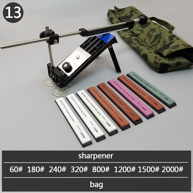Sharpener Kitchen Knife Fix Fixed Angle with multi stones sharpening stone whetstone grind: 13-sharpener 8S