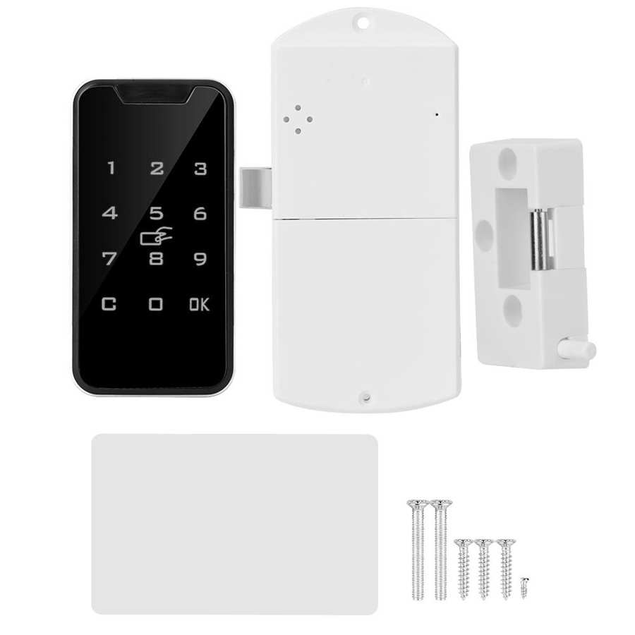 Smart Digital Password Lock Touch Keypad Electronic Wardrobe File Cabinet Lock Security Smart Universal Electronic Locks