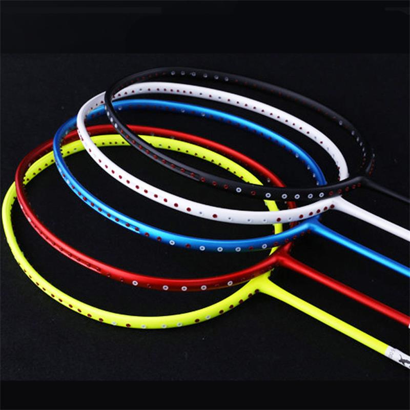 3U/4U 30lbs T700 Carbon Fiber Chinese Badminton Team Training Badminton Racket 5 colors