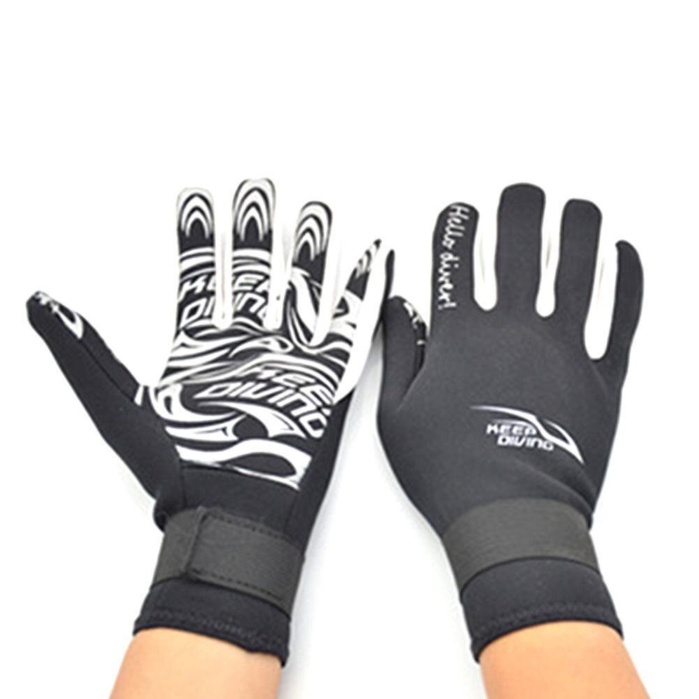 Gants en néoprène véritable 3MM, anti-rayures et maintien au , plongée, pêche, surf, natation, kayak, hiver, F6H1