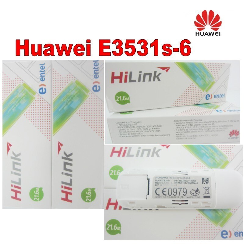 Desbloqueado Huawei Hilink E3531 GSM 3G USB módem de banda ancha HSPA + 21 Mbps