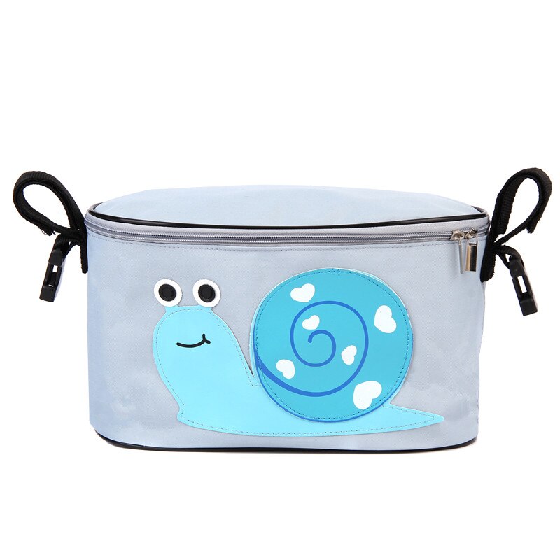 Baby Tasche mit Guter kinderwagen organizer Trolley Kinderwagen Auto erhöhen Aufbewahrungstasche Mama Tasche Windel Einkaufstasche: snail