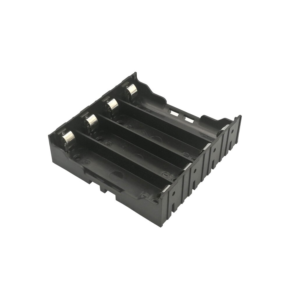 Balaike Black Plastic 1x 2x 3x 4x 18650 Battery Storage Box Case 1 2 3 4 Slot Way DIY Batteries Clip Holder Container and switch