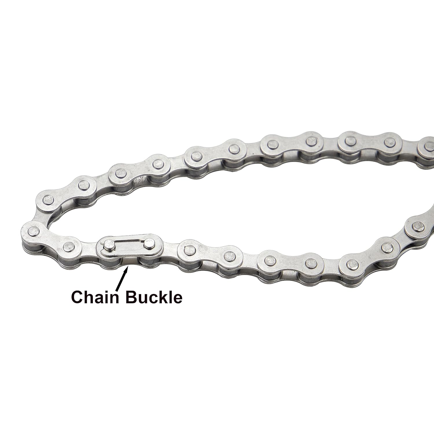 ZUKKA Bike Chain Single Speed 1 Speed Bicycle Chains Spare Parts for Bicycle 1/2" x 1/8" x 104/114 Links Bicycle Accessories