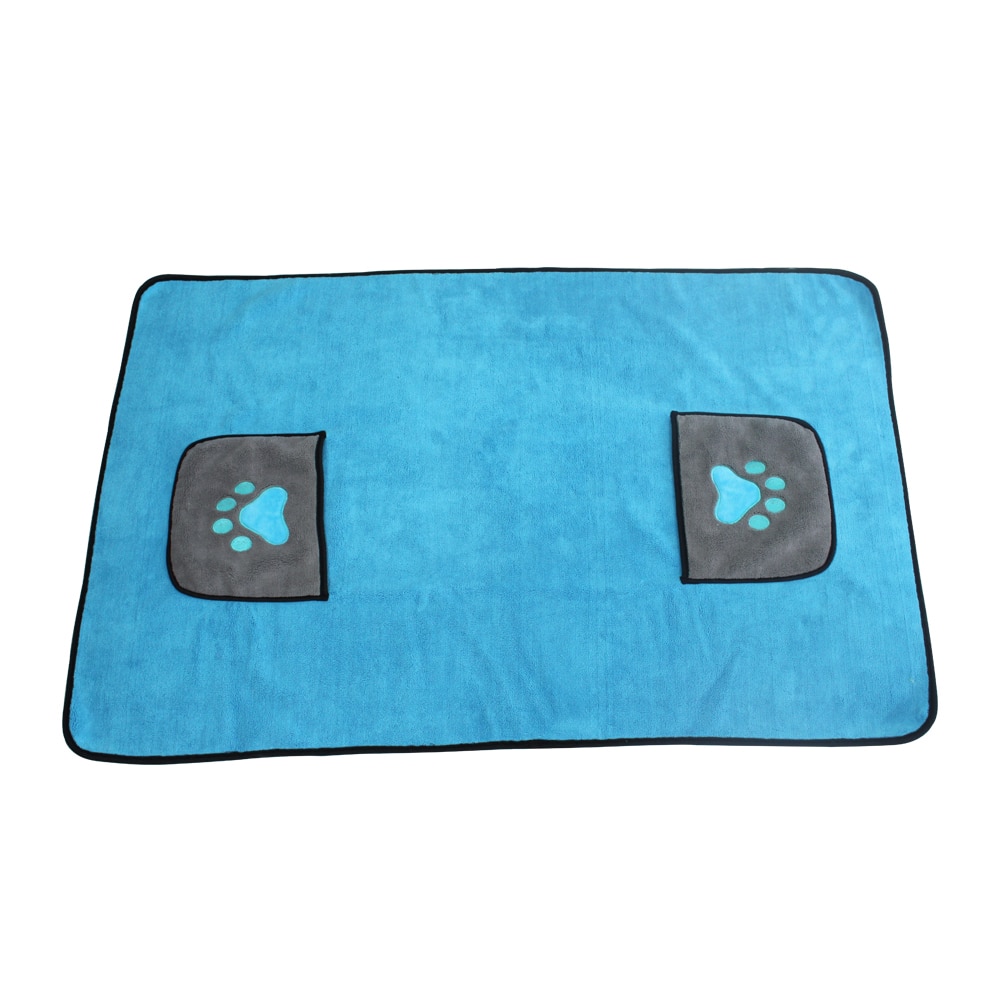Imukykyinen koiran pyyhe pehmeä 800g mikrokuituinen kylpypyyhe pienille keskikokoisille koirille lemmikkikoira kissan kylpypyyhkeet nopeasti kuivuvat