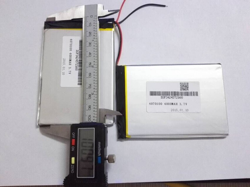 4070100*2 3.7V 8000mah Lithium polymer Battery with protection board For battery for Prestigio Multipad PMP5080b