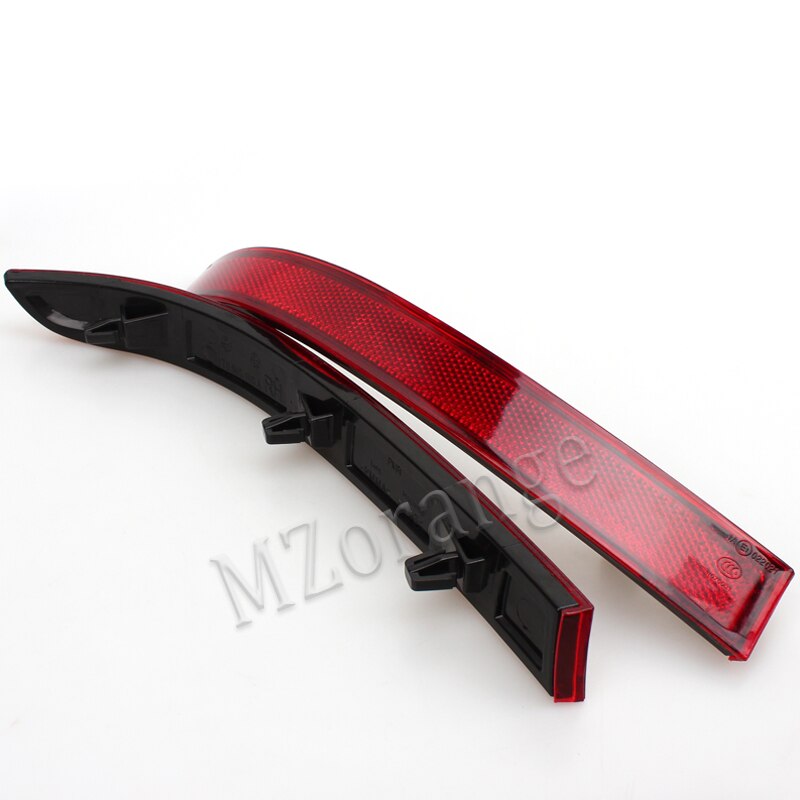 MIZIAUTO Hinten Stoßstange Reflektor Für VW Touran verrotten Falsche Licht Bremse Lampe Dekorative Lichter