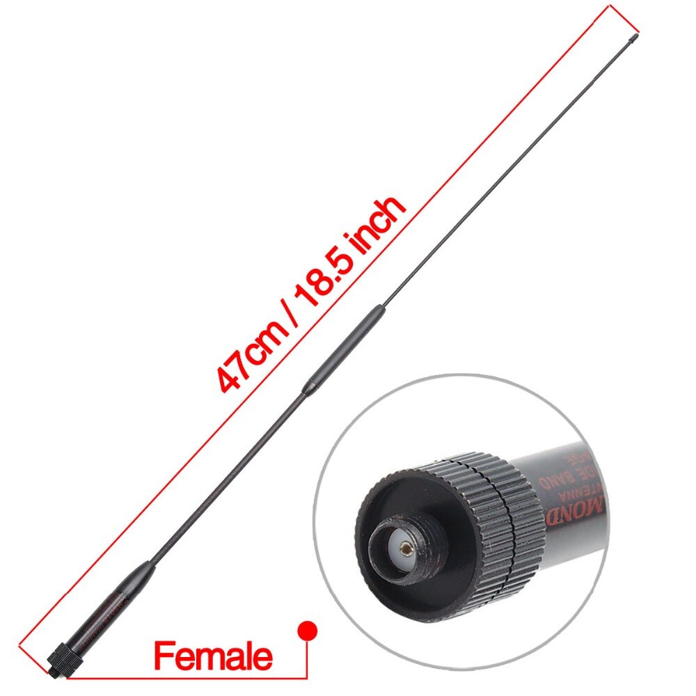 Diamond RH901S SMA-Female 144/430MHz Dual Band Soft Antenna For BaoFeng UV-82 UV-5R BF-888S UVB3 Plus UV-S9 DM-5R Two Way Radio