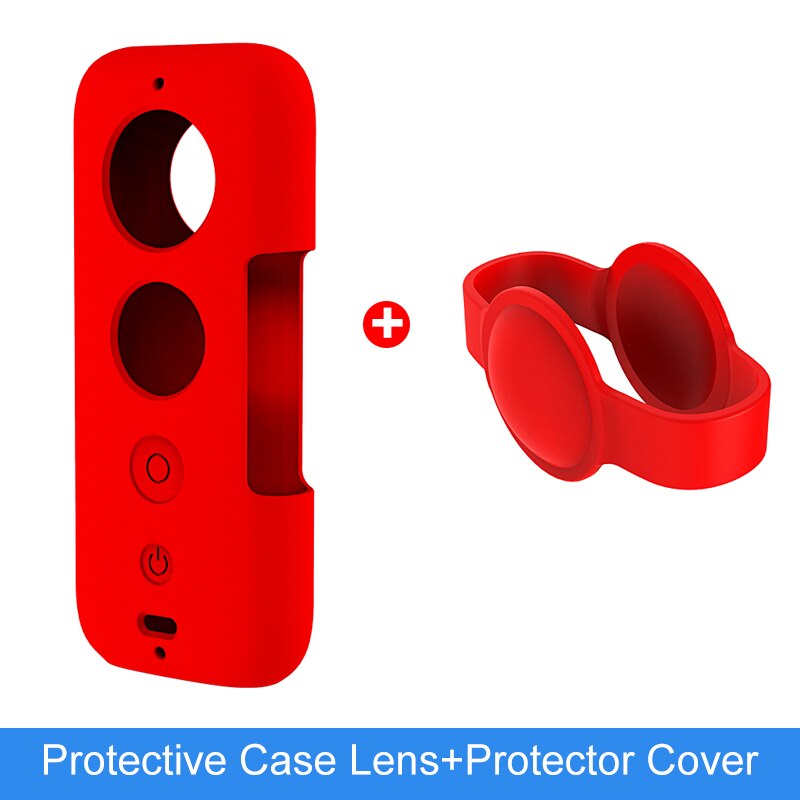 For Insta360 ONE X Venture Case Waterproof Housing Shell Insta 360 Diving Protective Case for Insta360 One X Camera Accessories: Red 2 In 1
