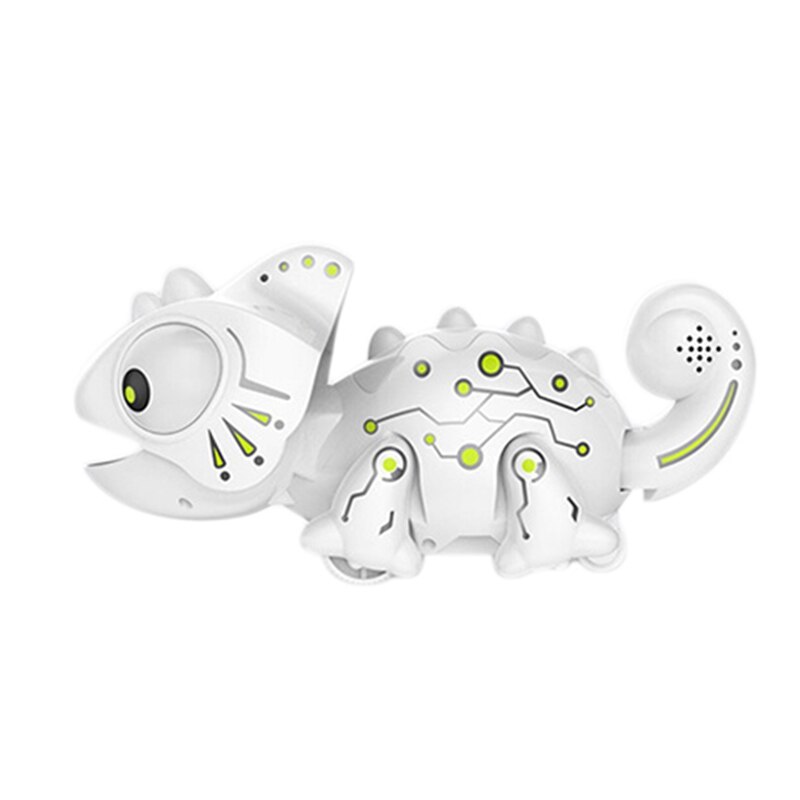 Animaux de compagnie électroniques jouets Rc Robot caméléon intelligent animaux robotisés peuvent manger des choses fonction mignon ligent jouets pour enfants enfants: Default Title