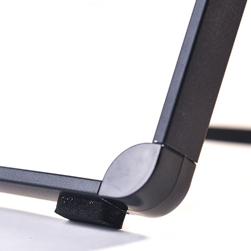Sletbar magnetisk tavle desktop opslagstavle genanvendelig stand barn mini staffeli
