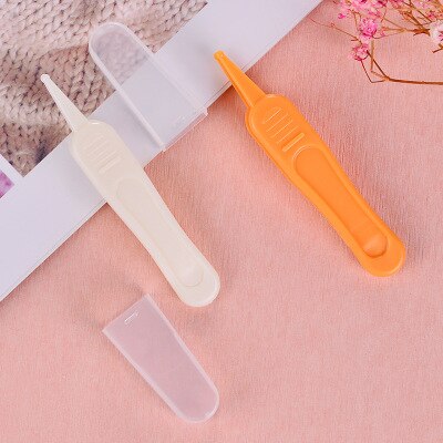 Pincettes d&#39;aspiration sous vide pour bébé, 2 pièces, pincettes nasales en plastique pour nettoyer les oreilles sales, soins sûrs pour bébé