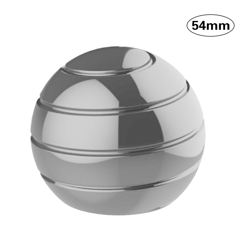 38/45/54mm Desktop Decompression Rotating Spherical Gyroscope Kinetic Desk Toy Metal Gyro Optical Illusion Flowing Finger Toy: 14