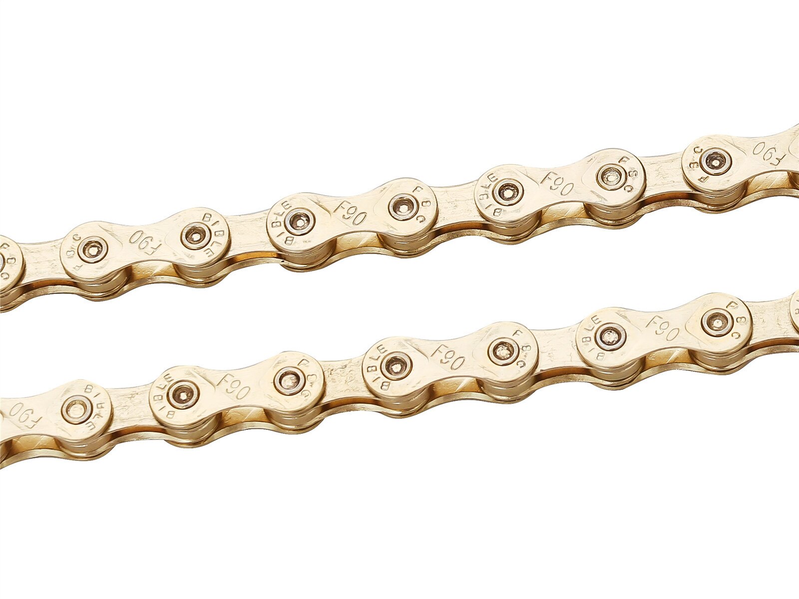 MTB Mountain Bike Road Bicycle 6/7/8/9/10 Speed Chain Gold Compatible for Bicycle Parts 24/27/30 Speed Chains